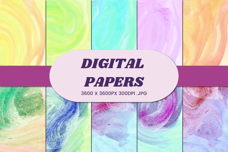 Watercolor Paint Clipart Image 23