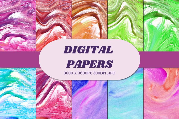 Watercolor Paint Clipart Image 6