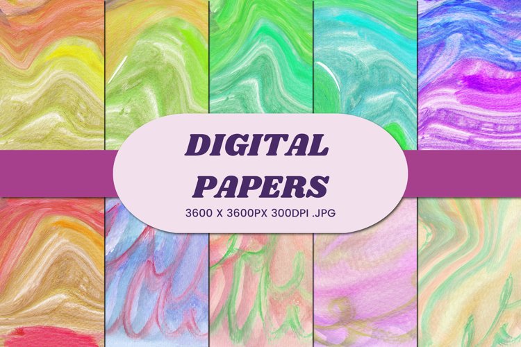 Watercolor Paint Clipart Image 9