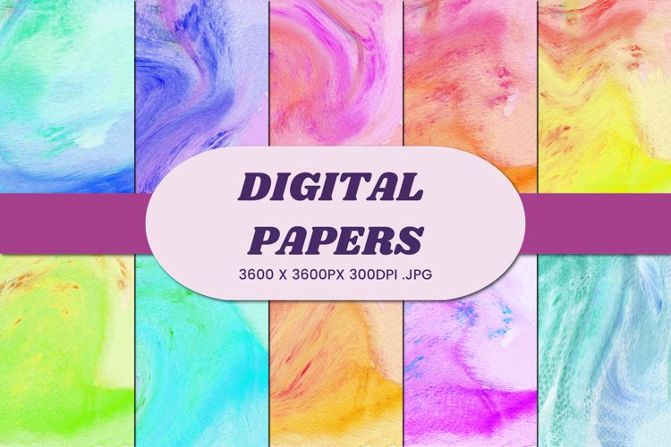 Watercolor Paint Clipart Image 24