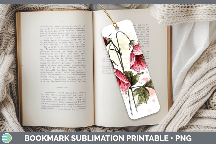GorgeousWatercolor Bookmark design.