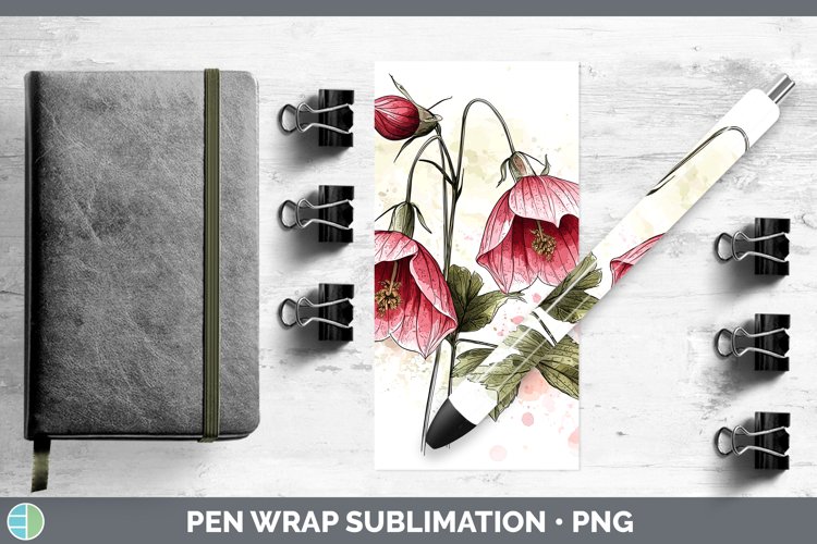 GorgeousWatercolor Pen Wrap design.