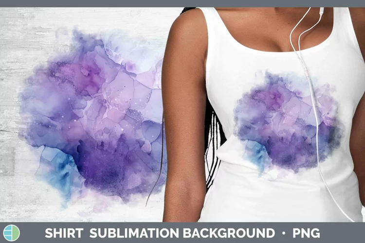 Watercolor Alexandrite Shirt Sublimation Sublimation Backgro