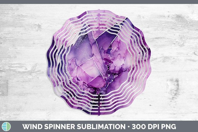 GorgeousWatercolor Wind Spinner design.
