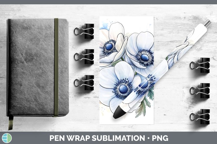 GorgeousWatercolor Pen Wrap design.