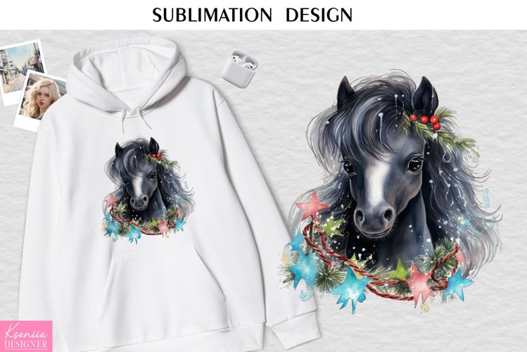 Horse Head Clipart Image 6