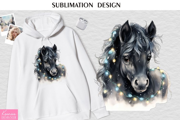 Horse Head Clipart Image 14