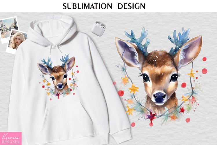 Christmas Reindeer Clipart Image 21