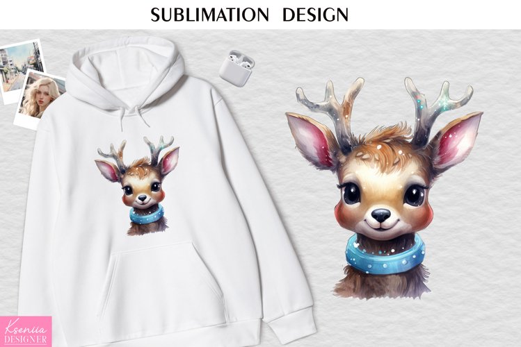Reindeer Clipart Image 24