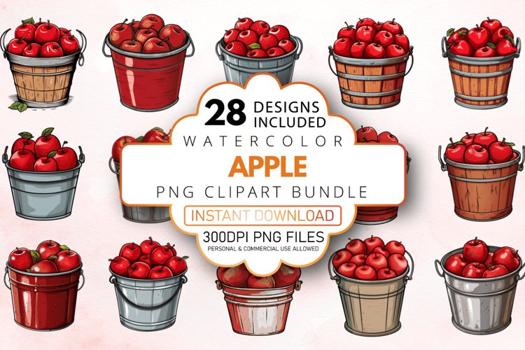 Red Apple Clipart Image 2
