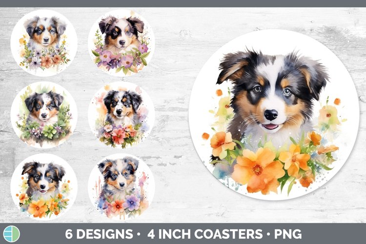 Australian Shepherd Clipart Image 14