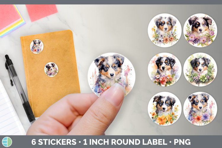 Australian Shepherd Clipart Image 21