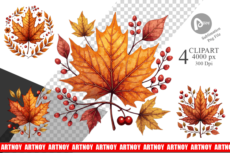 Elegant Thanksgiving Clipart Image 24