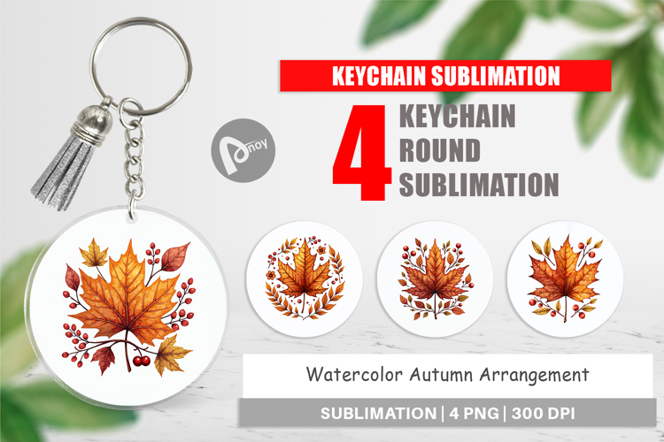 Autumn Arrangement Keychain
