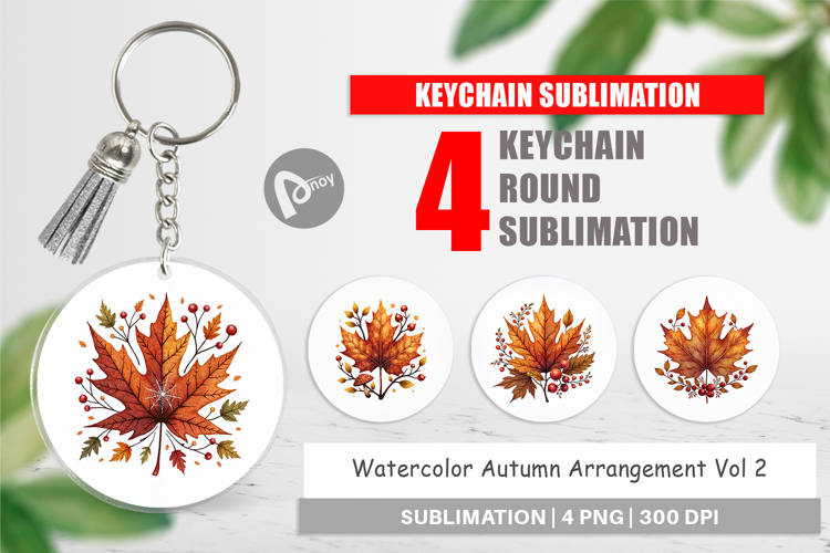 Autumn Arrangement Keychain