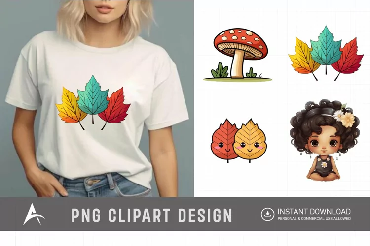 Watercolor Autumn Clipart