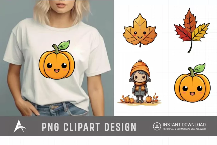 Watercolor Autumn Clipart