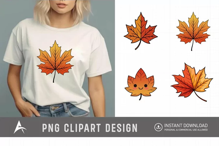 Watercolor Autumn Clipart