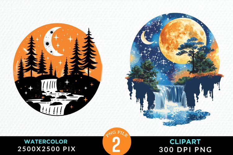 Night Sky Illustration Image 5