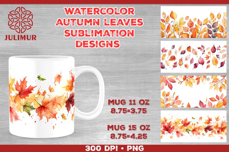 Watercolor Leaves Clipart Image 19
