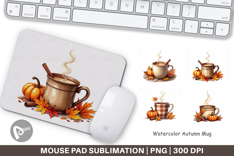 Autumn Mug Mouse Pad