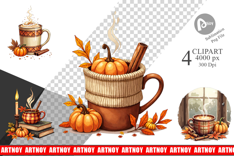 Autumn Mug Clipart