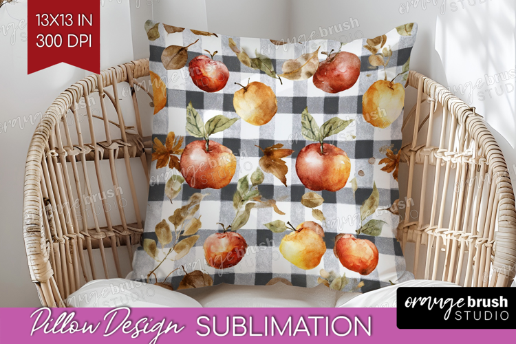 Cozy Autumn Pillow Sublimation - Harvest Season Pillow Cover