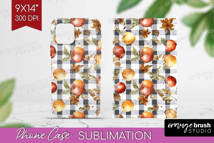 Cozy Autumn Phone Case PNG - Harvest Season Case PNG