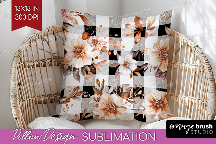 Cozy Autumn Pillow Sublimation - Harvest Season Pillow Cover