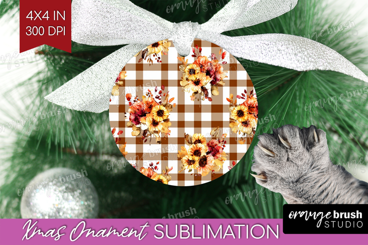 Cozy Autumn Ornament PNG - Harvest Season PNG Sublimation