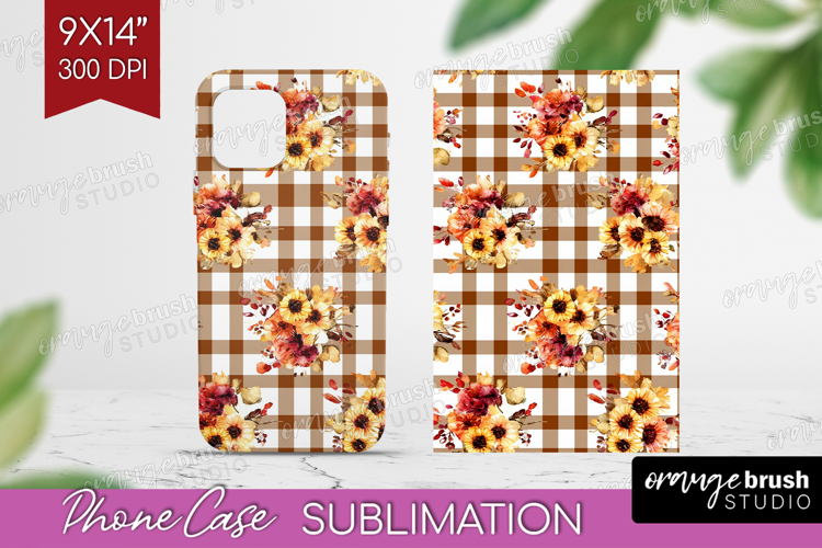 Cozy Autumn Phone Case PNG - Harvest Season Case PNG