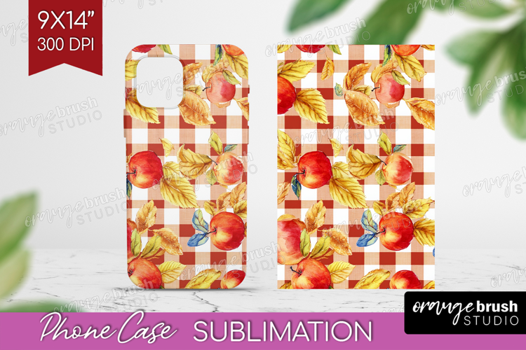 Cozy Autumn Phone Case PNG - Harvest Season Case PNG