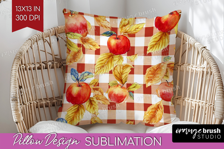Cozy Autumn Pillow Sublimation - Harvest Season Pillow Cover