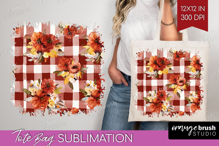 Cozy Autumn Tote Bag - Harvest Season Tote Bag PNG