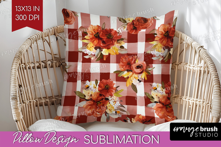 Cozy Autumn Pillow Sublimation - Harvest Season Pillow Cover