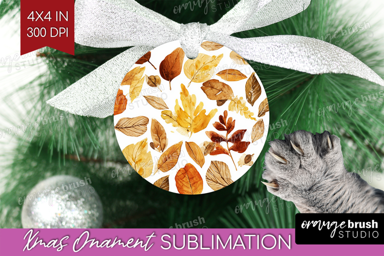 Cozy Autumn Ornament PNG - Harvest Season PNG Sublimation