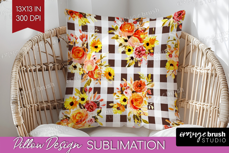 Cozy Autumn Pillow Sublimation - Harvest Season Pillow Cover