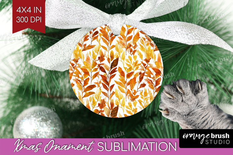 Cozy Autumn Ornament PNG - Harvest Season PNG Sublimation