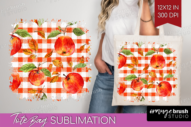 Cozy Autumn Tote Bag - Harvest Season Tote Bag PNG