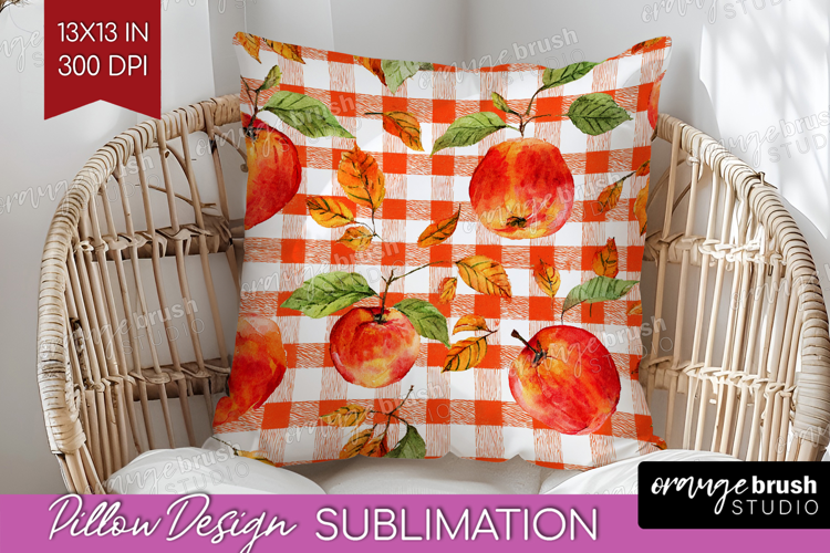Cozy Autumn Pillow Sublimation - Harvest Season Pillow Cover