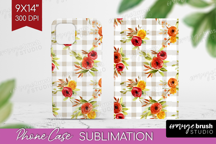 Cozy Autumn Phone Case PNG - Harvest Season Case PNG