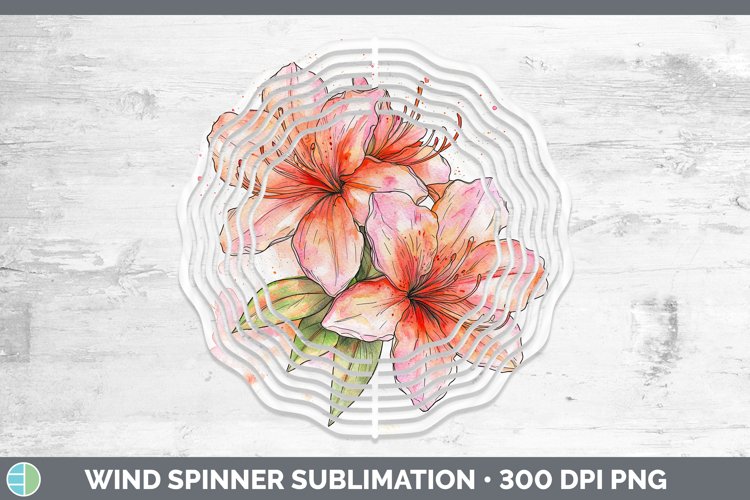 GorgeousWatercolor Wind Spinner design.