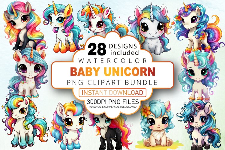 Unicorn Clipart Image 10