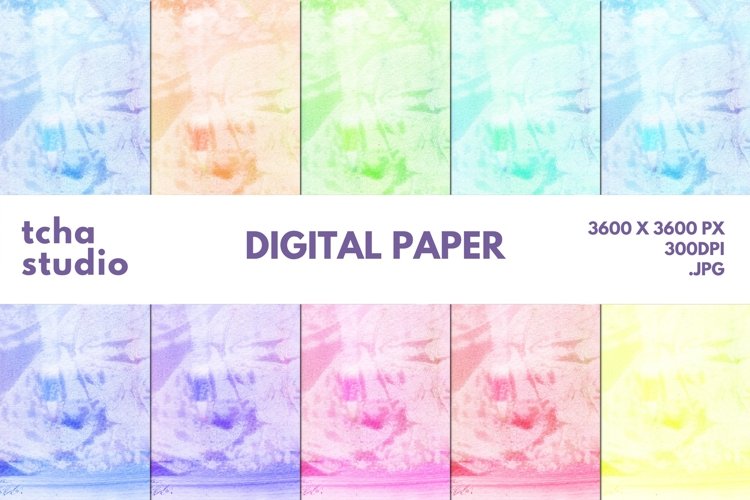 Watercolor Background Digital Papers 11 Background