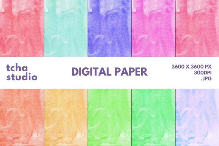 Watercolor Paint Clipart Image 4