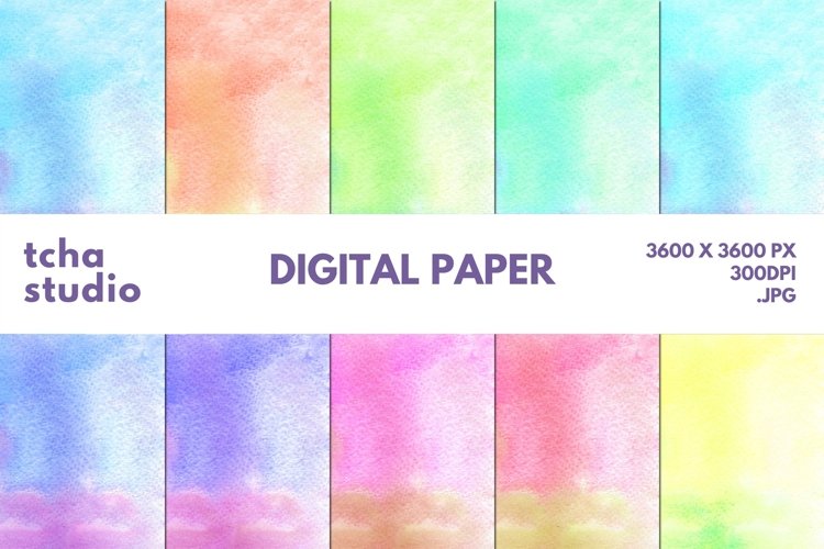 Watercolor Paint Clipart Image 6