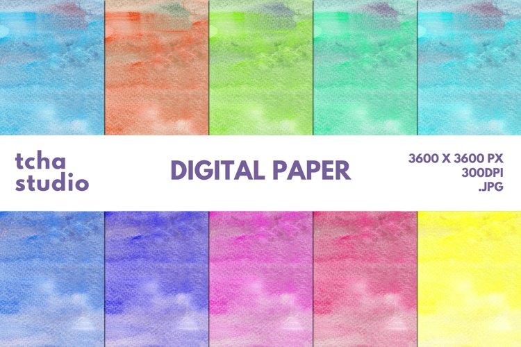 Watercolor Paint Clipart Image 8