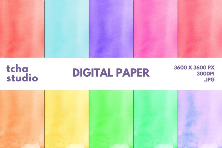 Watercolor Paint Clipart Image 13