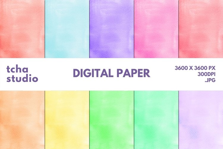 Watercolor Paint Clipart Image 6