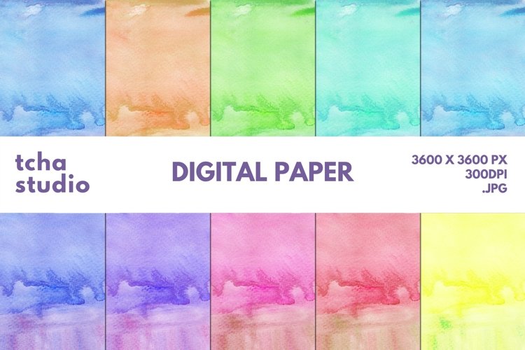 Watercolor Paint Clipart Image 10